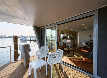 Moderne houseboat met airco - 3