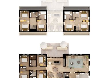 Luxe groepsaccommodatie (20p) met sauna  - 44