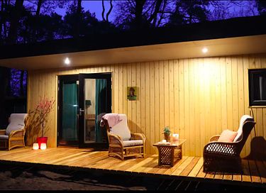 Tiny house met veranda in Drenthe voor 4 personen - 14