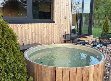 Stimmungsvolles Tiny House im Polder
