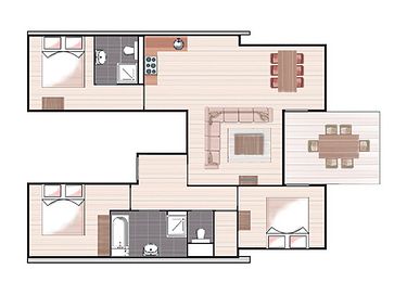 Penthouse met uitzicht in de Eifel - 9