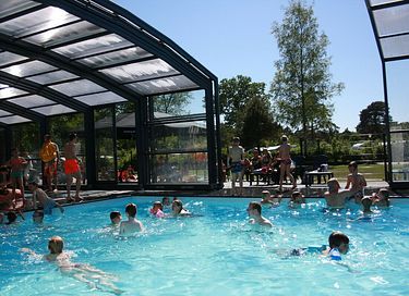 Safari tent with fun slide in Drenthe - 13