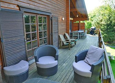 Houten chalet met grote tuin vlakbij Durbuy - 2