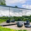 Romantic overnight stay in a mirror house