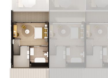 Double hotel room with balcony and view - 30