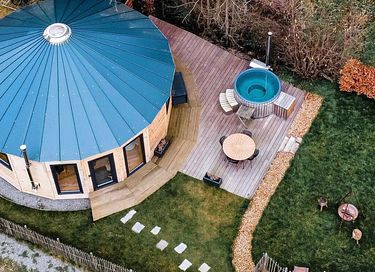Modern yurt with complete wellness - 4