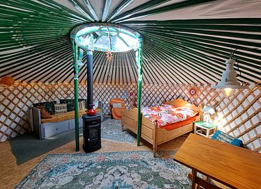 Bijzondere yurt op gezellige minicamping - 7