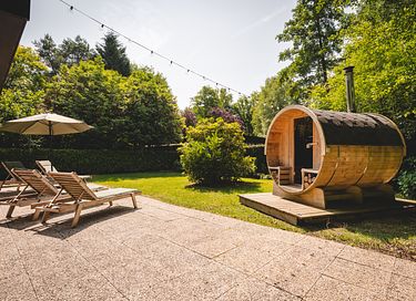 Cottage (6p) with barrel sauna in the forest - 23