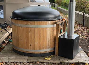 Tente panoramique chauffée avec hottub privé - 13