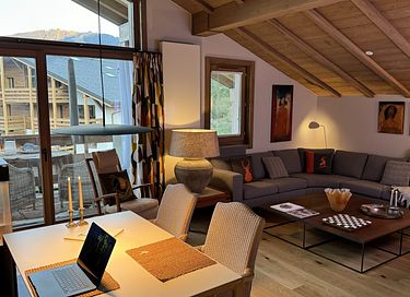 Luxuriöse Suite im Penthouse in der Nähe des Mont-Blanc - 6