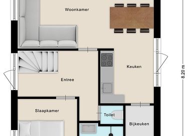 Spacious holiday home with two terraces - 11
