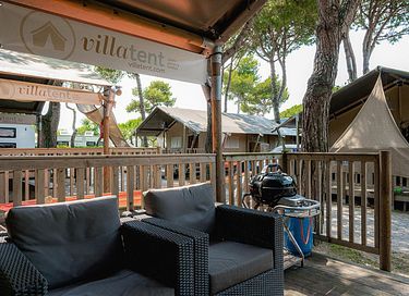 Glampingtent aan het strand met sanitair - 3