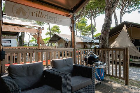 Glampingtent aan het strand met sanitair - 3