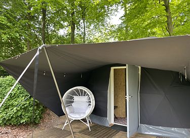 Isoliertes Kuppel-Igluzelt mit Panoramablick - 3