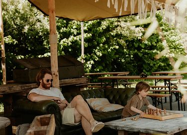 Houten Glamping Pod met eigen Hottub - 30