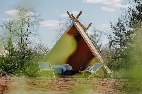 Tentje voor 2 personen op de Veluwe - 5