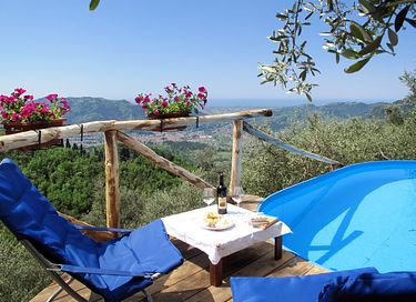 Ferienhaus mit Pool und Aussicht - 8