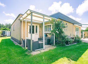 Modern bungalow with enclosed garden