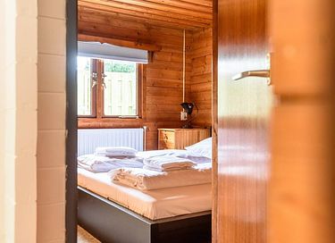 Cabane en rondins robuste avec sauna dans la forêt - 18