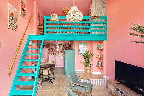 Farbenfrohes Loft mit Palmen in Breda - 5