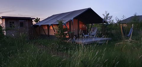 Glamping-Zelt mit Whirlpool und toller Aussicht - 2