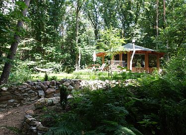 Cabane en bois dans la forêt - 31