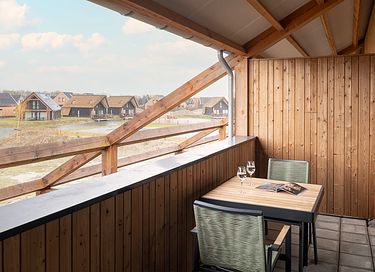 2-persoons hotelkamer met balkon en uitzicht