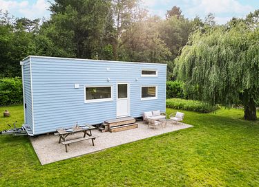 Schönes Tiny House mit Teich und Feuerstelle - 5