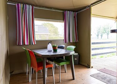 Luxe glamping lodge (4p) op boerencamping - 4