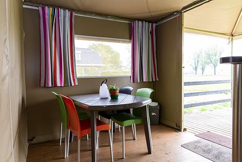 Luxe glamping lodge (4p) op boerencamping - 4