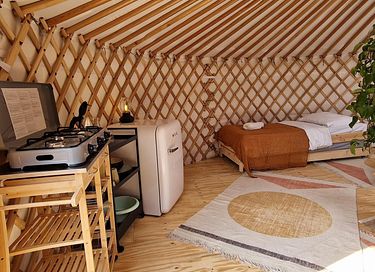 Panorama Yurt voor 2-4 personen - 5