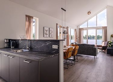 Vacation villa (4p) on the water in Drenthe - 9