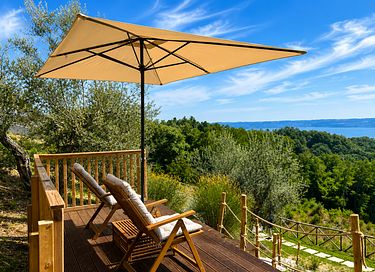 Tenda per famiglie sul Lago di Bolsena in Italia - 16