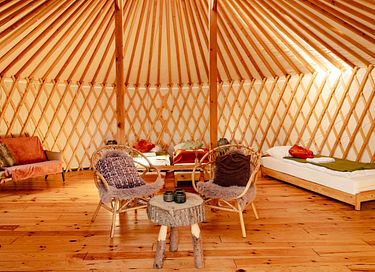 Uniek overnachten in een comfortabele Yurt - 3