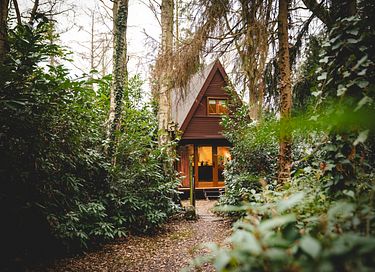 Chalet confortable à ossature en A dans le Limbourg belge