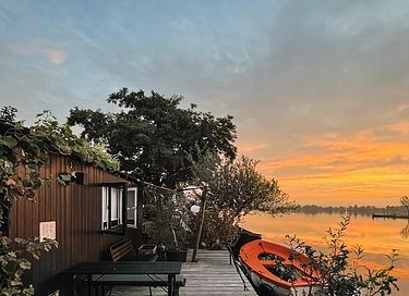 Uniek privé-eiland met tiny house & salonboot - 2