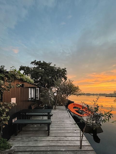 Uniek privé-eiland met tiny house & salonboot - 2