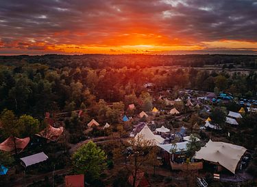 Tweepersoonstent op glamping op de Veluwe  - 38