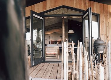 Fully insulated tent house with a view - 15