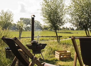 Zelt-Häuschen mit Bad auf dem Bauernhof - 3