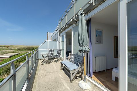 Wohnung mit großem Balkon und Blick auf die Dünen - 2