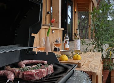 Natuurcabin aan kust Barcelona met zeezicht - 38