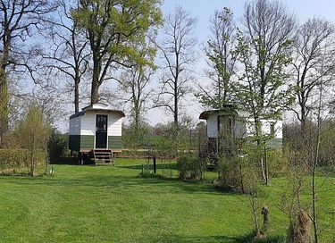 Rustige overnachting in knusse pipowagen  - 9