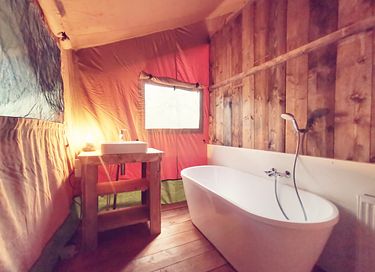 Luxuriöses Familien-Glampingzelt mit Bad - 5
