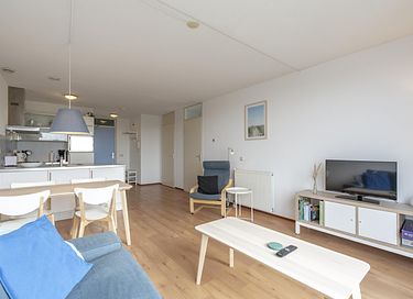 Wohnung mit großem Balkon und Blick auf die Dünen - 5