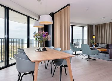 Modern appartement (6p) met zeezicht - 4