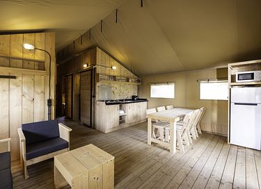 Tente glamping de luxe (7p) dans les Ardennes - 4