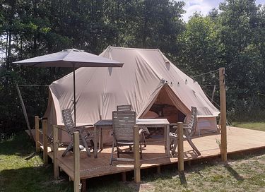 Tinyhouse glamping op minicamping met bistro - 1
