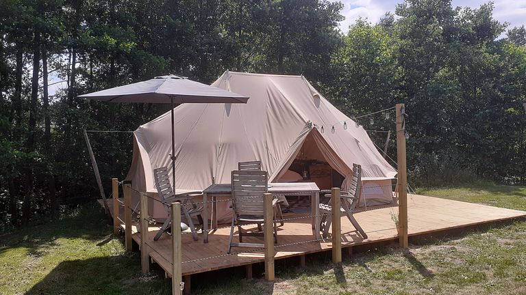 Tinyhouse glamping op minicamping met bistro - 1