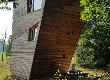 Forest cabin with unique roof terrace on the Veluwe - 15